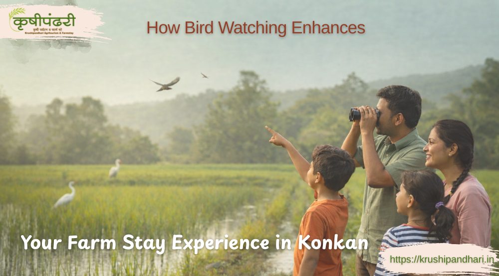 How Bird Watching Konkan Enhances Your Farm Stay Experience