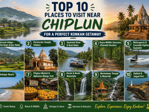 Top 10 Places to Visit Near Chiplun for a Perfect Konkan Getaway