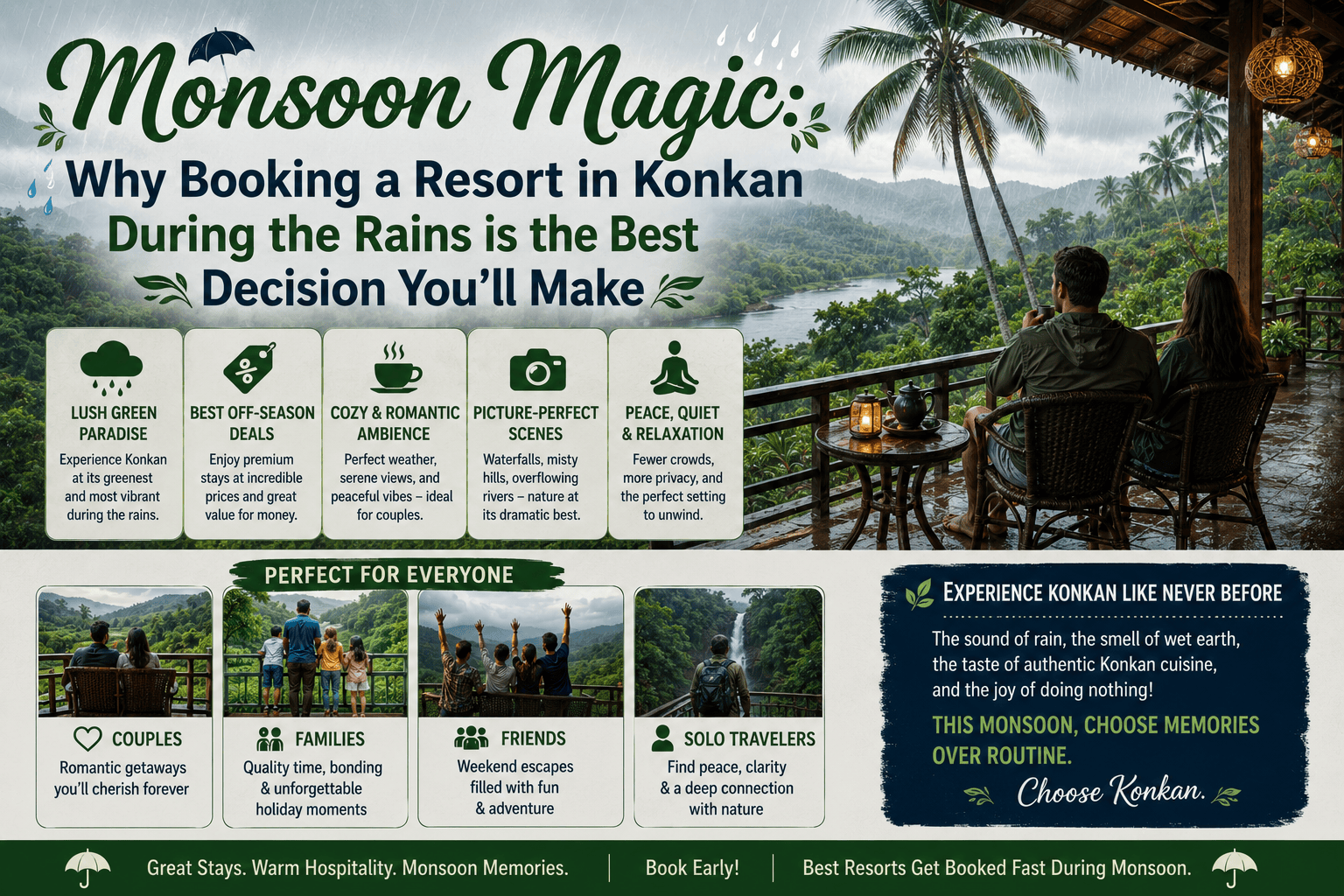 Booking a Resort in Konkan