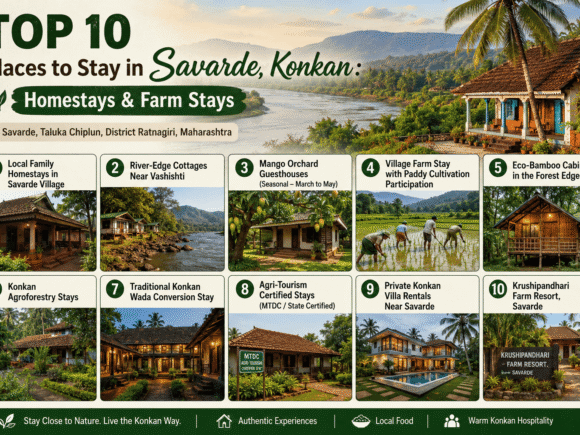 Top 10 Places to Stay in Savarde, Konkan: Homestays & Farm Stays